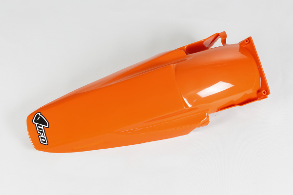 Rear fender / With pins - orange 127 - Ktm - REPLICA PLASTICS - KT03067-127 - UFO Plast