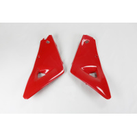 Radiator Covers red for Husqvarna CR 125 (2000-05) - CR 250 (2000-05) - CR 360 (2000-03) - WR 125 (2005) - WR 250 (2005) - RE...