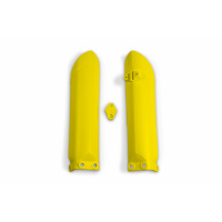 Fork slider protectors - yellow 103 - Husqvarna - REPLICA PLASTICS - HU03381-103 - UFO Plast