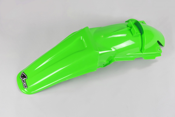 Rear fender - neon green - Kawasaki - REPLICA PLASTICS - KA02767-AFLU - UFO Plast