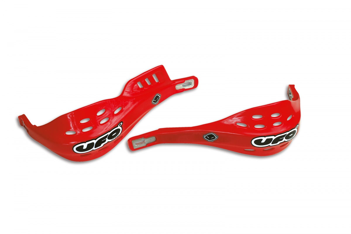 Motocross handguards Jumpy oversize red - Handguards - PM01620-070 - Ufo Plast