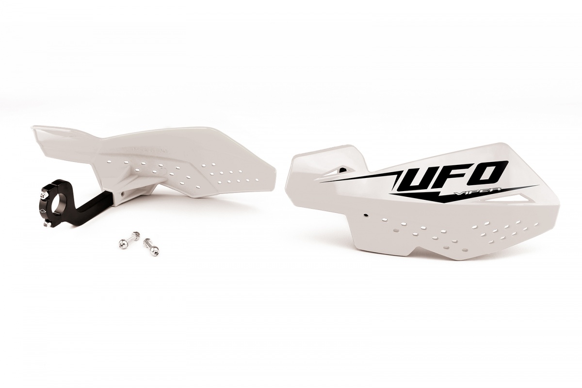 Motocross universal handguard Viper 2 white - Handguards - PM01660-041 - UFO Plast