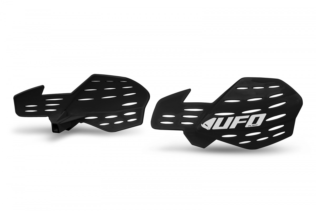 Motocross universal replacement handguard Guardian 2 black - Spare parts for handguards - PM01662-001 - Ufo Plast