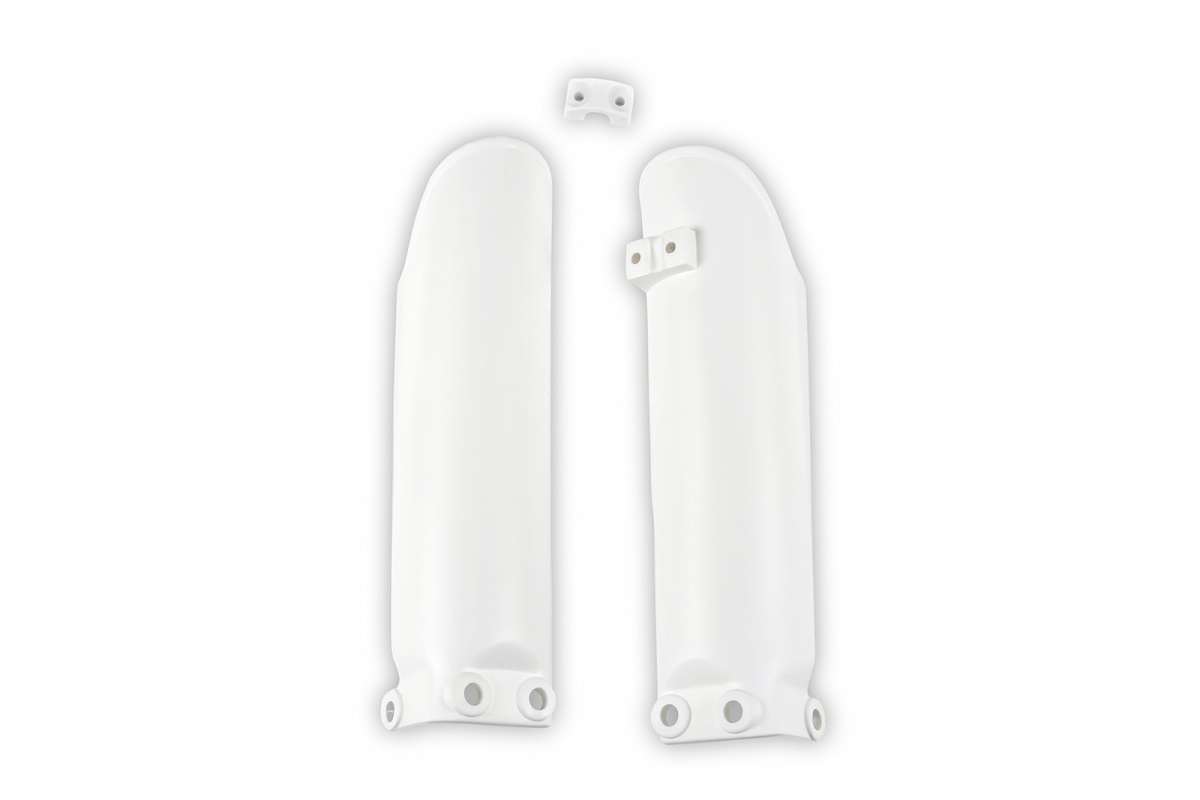 Fork slider protectors - white 041 - Gas Gas - REPLICA PLASTICS - GG07108-041 - UFO Plast