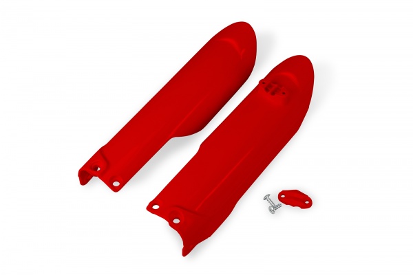 Fork slider protectors - red 062 - Gas Gas - REPLICA PLASTICS - GG07118-062 - UFO Plast