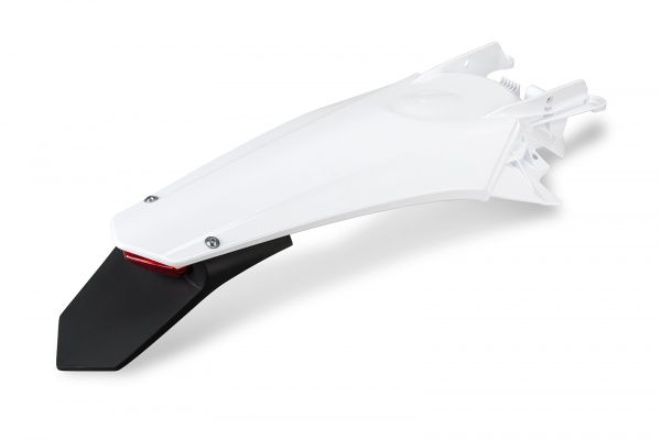 Rear fender / Enduro LED - white 041 - Gas Gas - REPLICA PLASTICS - GG07127-041 - UFO Plast