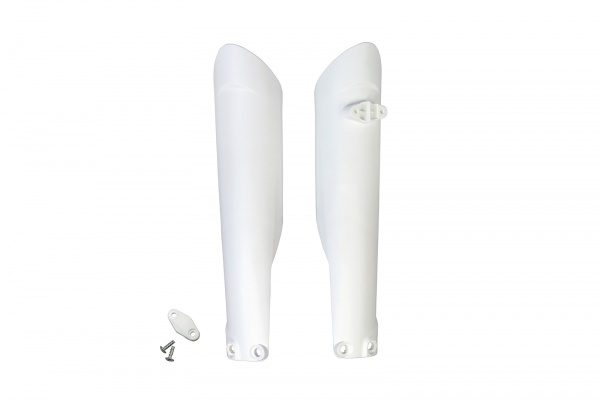 Fork Slider Protectors white 20-25 for Husqvarna TC 250 - TE 250 - TC 310 - TE 310 - TC 125 - TE 125 - FC 250 - FE 250 - TE ....