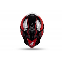 Motocross enduro helmet Aries black and red - PROTECTION - HE163 - UFO Plast