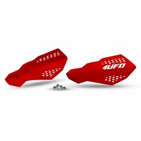 Handguards red for Honda CRF 250R (2021-25) - CRF 450R (2021-25) - CRF 250RX (2021-25) - CRF 450RX (2021-25) - REPLICA PLASTI...