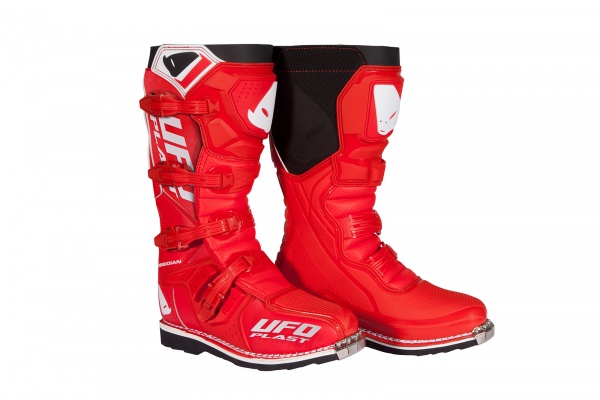 Motocross Obsidian boots red - Boots - BO009-B - UFO Plast