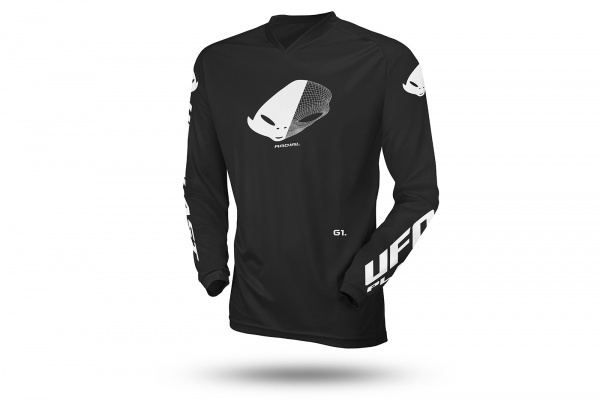 Motocross Radial jersey for kids black - NEW PRODUCTS - MG04531-K - UFO Plast