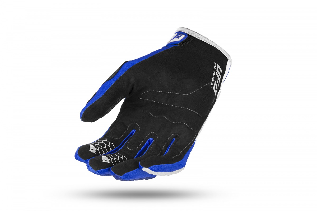 Motocross gloves Blaze blue - Gloves - GU04534-C - Ufo Plast