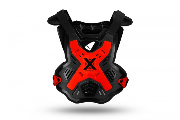 Motocross X-Concept Chest Protector without shoulders red - NEW PRODUCTS - BP03001-KB - UFO Plast