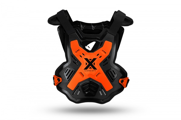 Motocross X-Concept Chest Protector without shoulders neon orange - NEW PRODUCTS - BP03001-KFFLU - UFO Plast