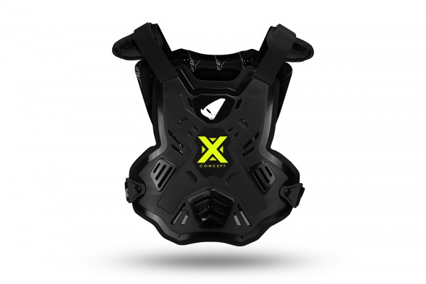 Motocross X-Concept Chest Protector without shoulders black - NEW PRODUCTS - BP03001-KK - UFO Plast
