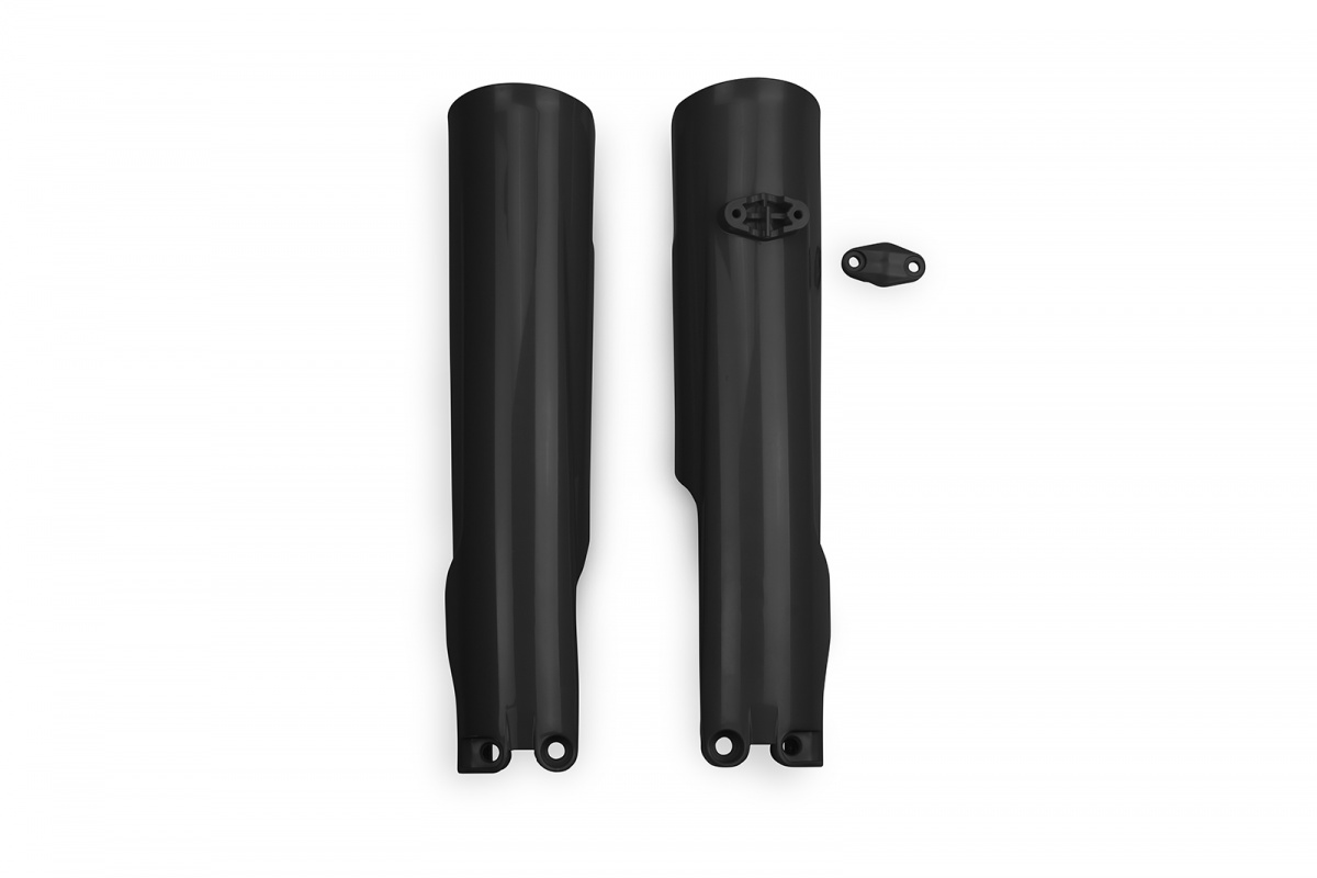 fork slider protectors - black - Ktm - REPLICA PLASTICS - KT05014-001 - UFO Plast