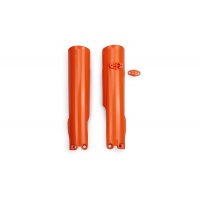 FORK SLIDER PROTECTORS - ORANGE - KTM - REPLICA PLASTICS - KT05014-127 - UFO Plast