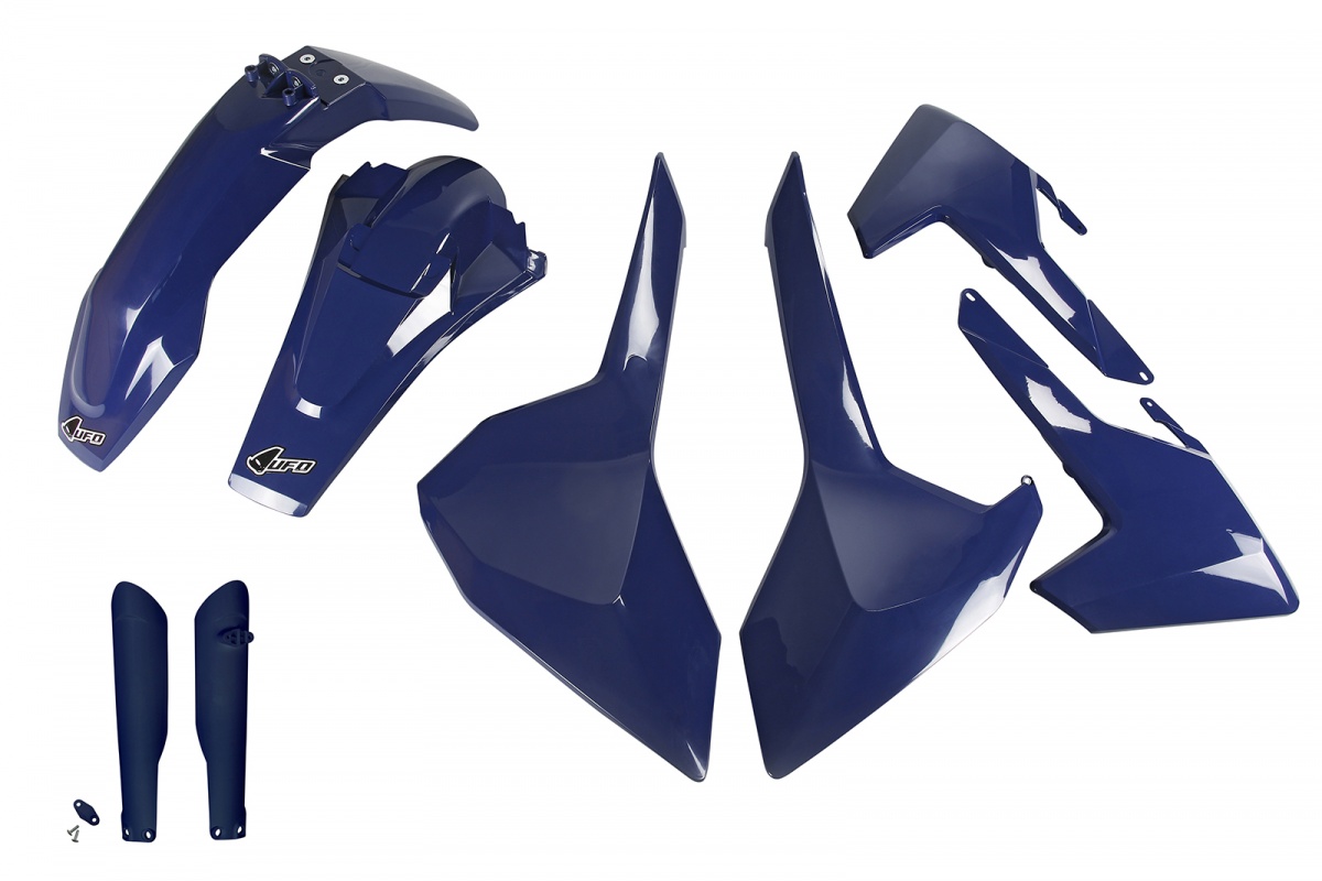 Full Plastic Kit blue for Husqvarna TE 250 - TE 125 - FE 250 - TE 300 - FE 350 - FE 450 - TX 125 - TX 250 - TX 300 - REPLICA ...