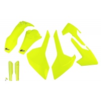 Full Plastic Kit neon yellow for Husqvarna TE 250 - TE 125 - FE 250 - TE 300 - FE 350 - FE 450 - TX 125 - TX 250 - TX 300 - R...