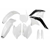 Full Plastic Kit white for Kawasaki KXF 250 (2007) - REPLICA PLASTICS - KAKIT208F-047 - Ufo Plast