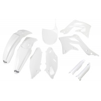 Full plastic kit Kawasaki - white - REPLICA PLASTICS - KAKIT217F-047 - UFO Plast