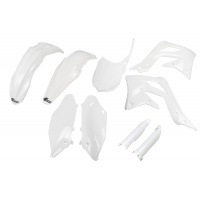 Full plastic kit Kawasaki - white - REPLICA PLASTICS - KAKIT220F-047 - UFO Plast