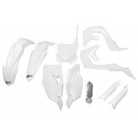 Full plastic kit Kawasaki - white - REPLICA PLASTICS - KAKIT227F-047 - UFO Plast