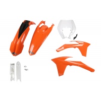 Full plastic kit / with headlight Ktm - oem - REPLICA PLASTICS - KTKIT521F-999 - UFO Plast