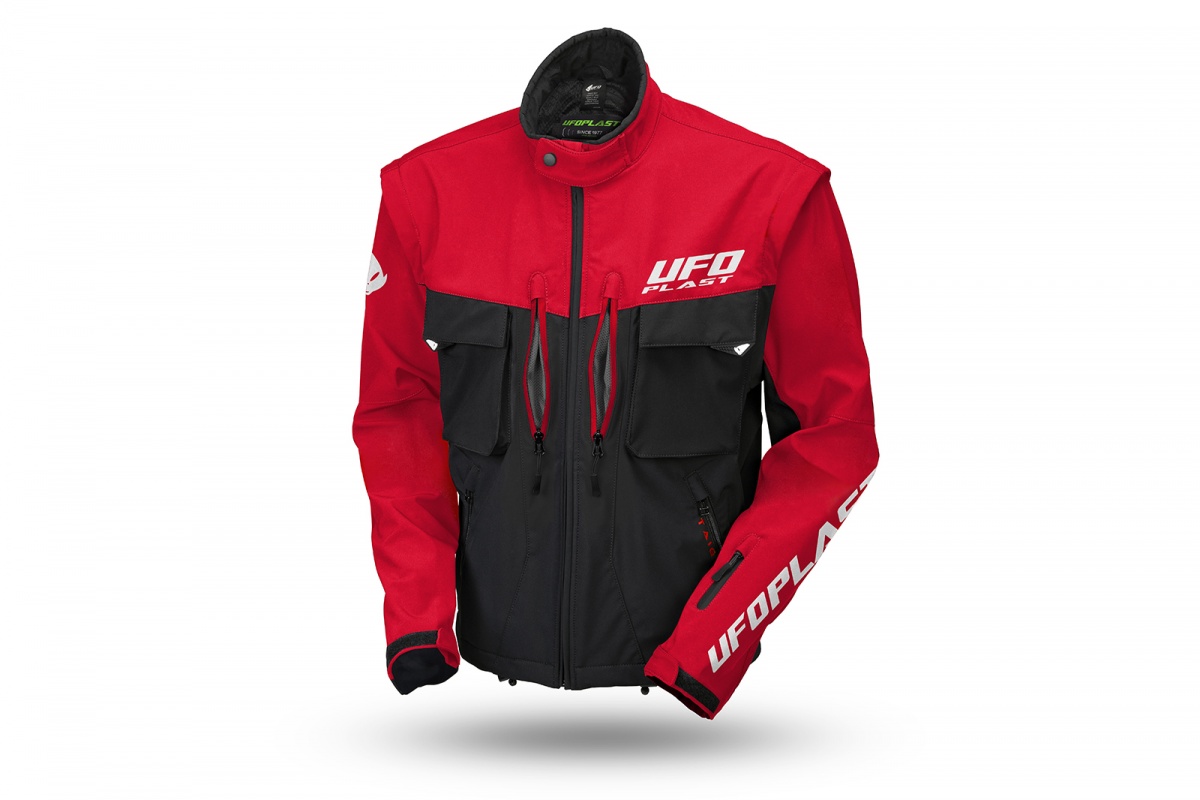 Taiga enduro jacket red - Jackets - JA13001-KB - Ufo Plast