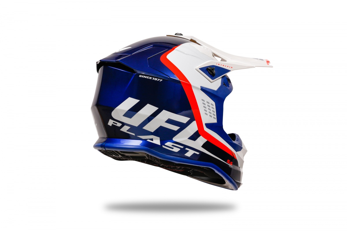 Motocross Intrepid helmet blue and white - Helmets - HE13400-CW - Ufo Plast