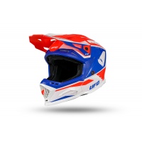 Motocross Echus helmet red blue and white - Helmets - HE13100-BC - Ufo Plast